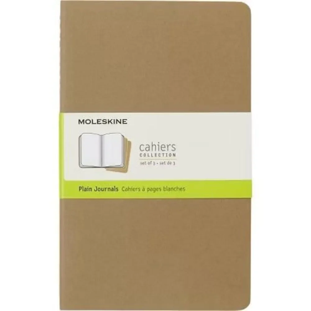 Moleskine Cahier Plain Journals Large 5